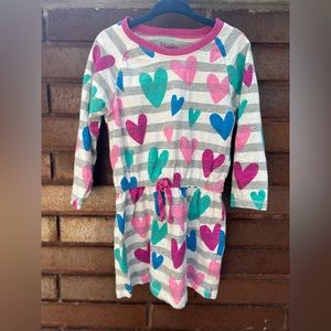 Hatley girls heart dress